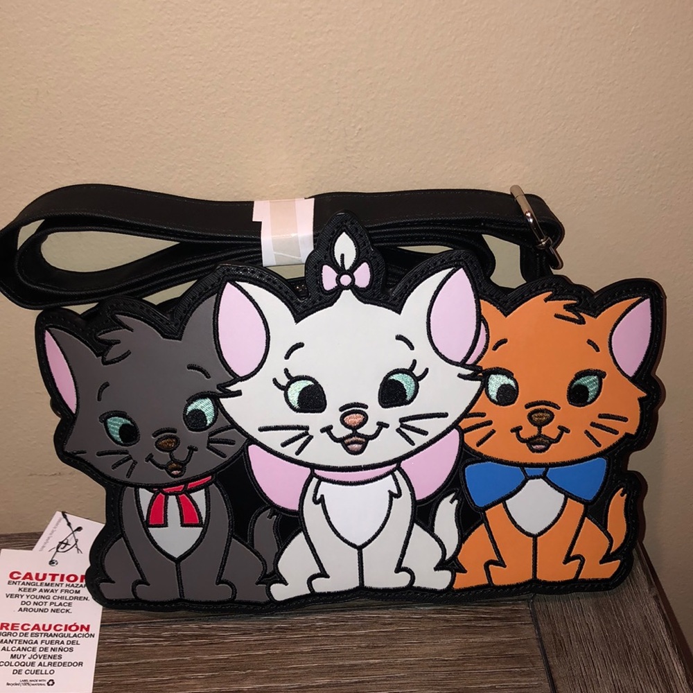 Disney Aristocats Loungefly Crossbody NWT